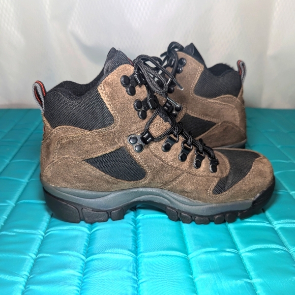 EMS Eastern Mountain Sports Women's Day Hiker Trail Boots, Tan/Black, Size 8 - Picture 2 of 9